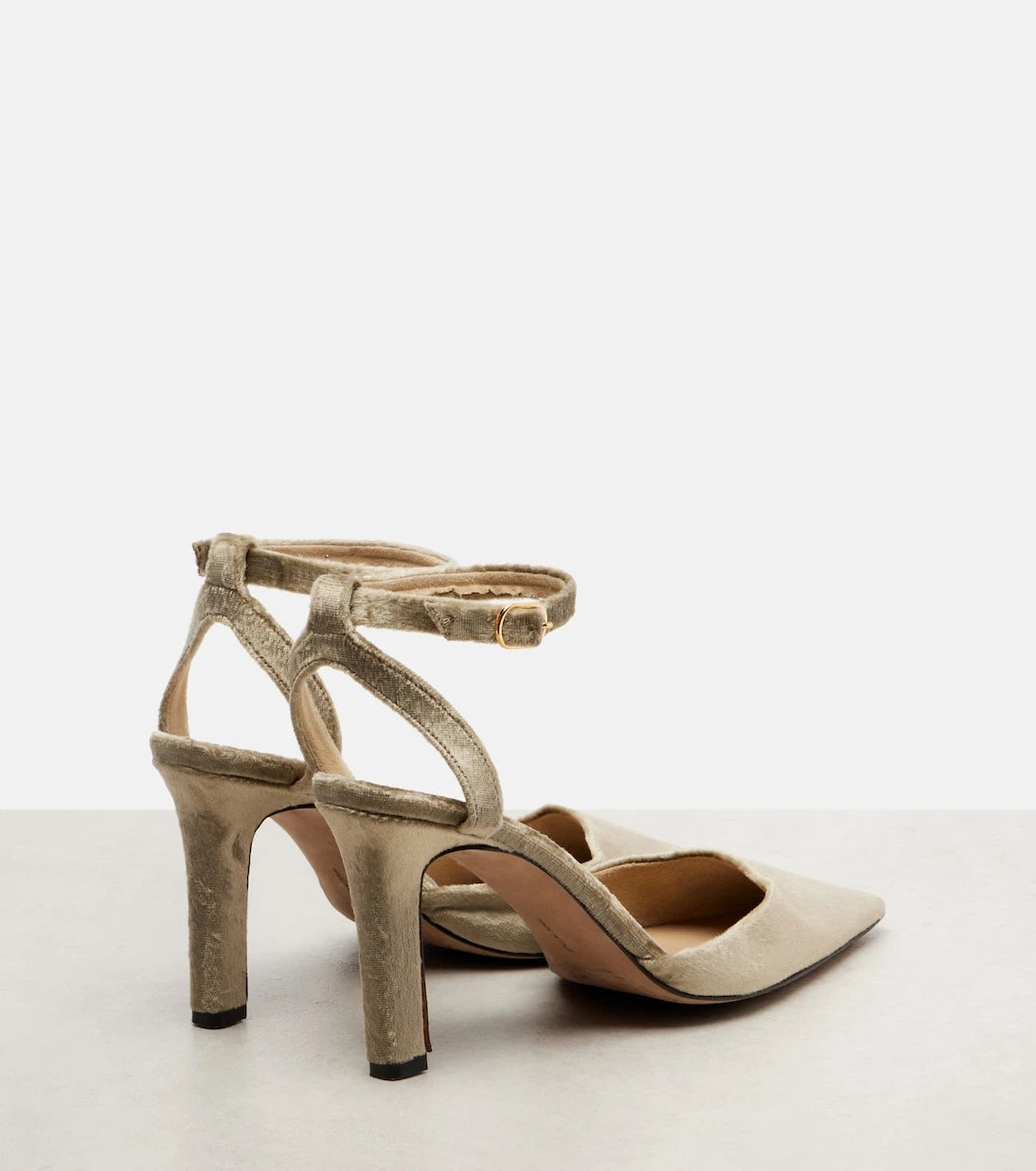 The Row - Carla 80 velvet pumps