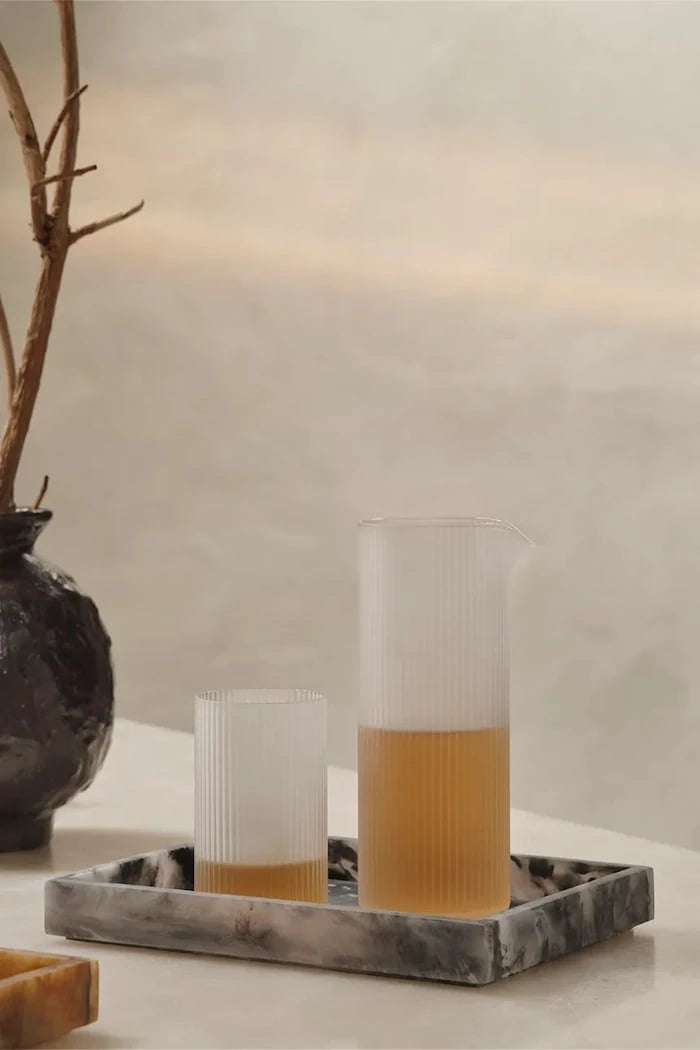 Кана за мляко ferm LIVING Ripple Milk Jug 400 ml
