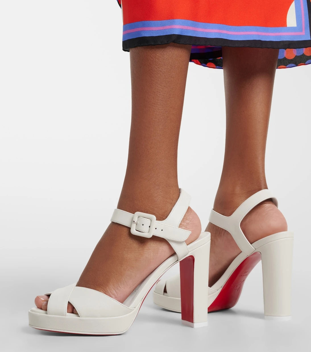 Christian Louboutin - Cora leather sandals