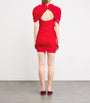 Red Draped Castagna Mini Dress