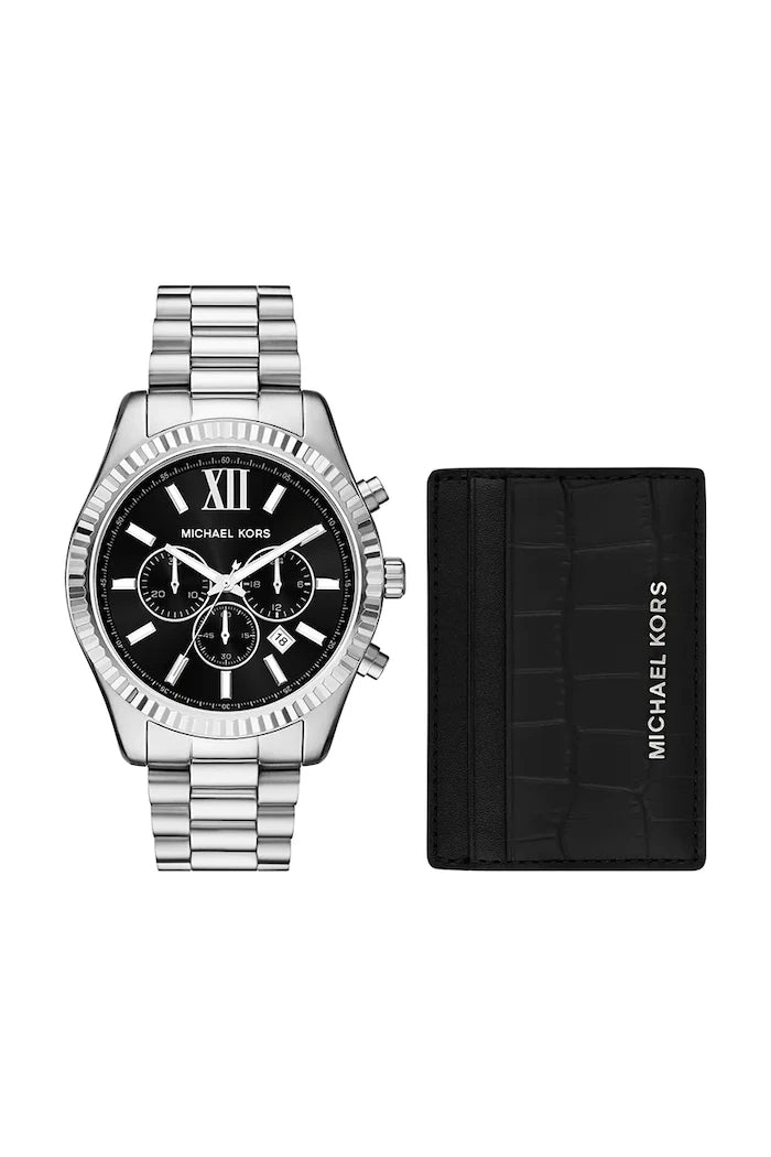 Часовник и калъф за карти Michael Kors