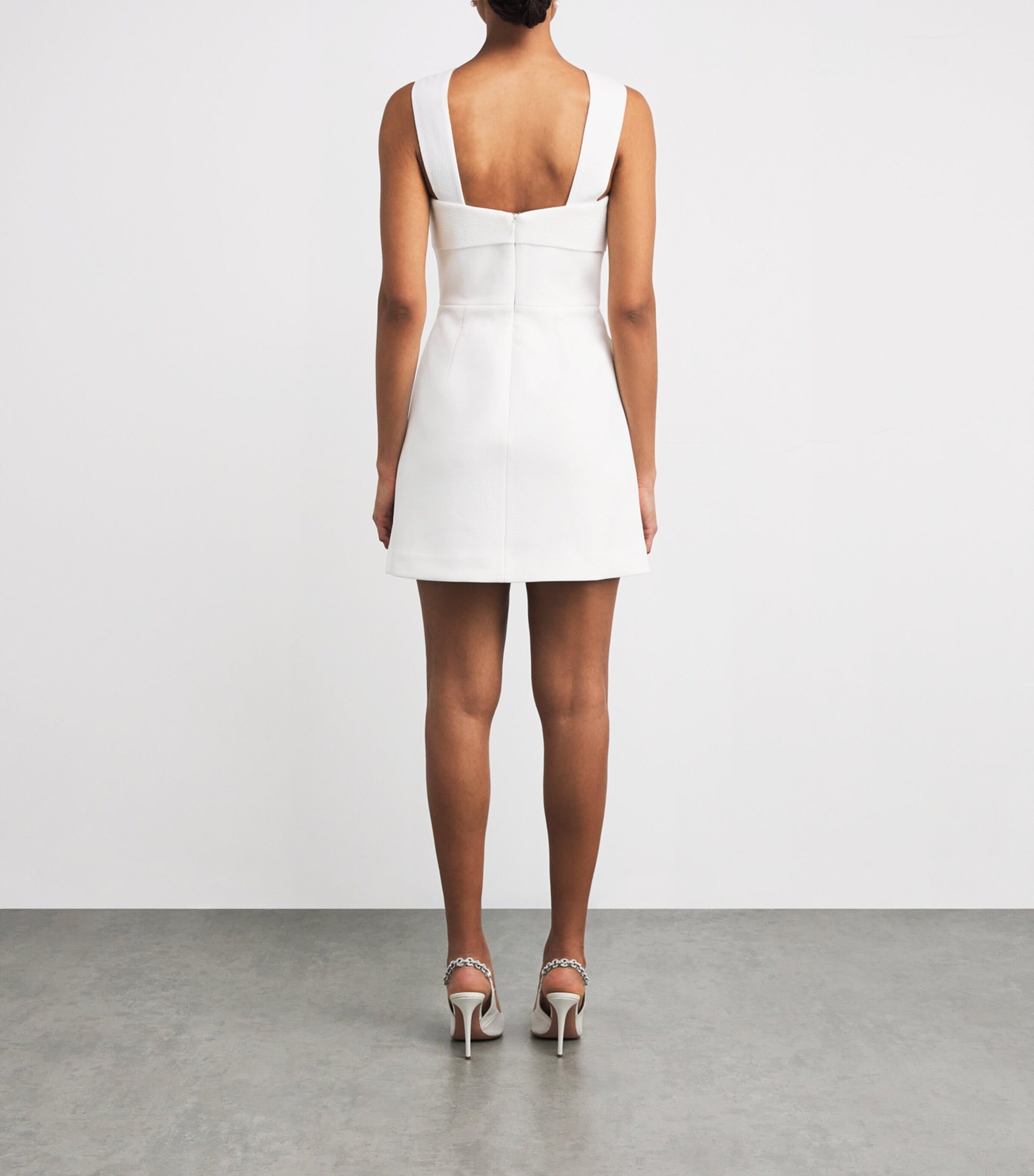 Bonded Crepe Hermione Mini Dress