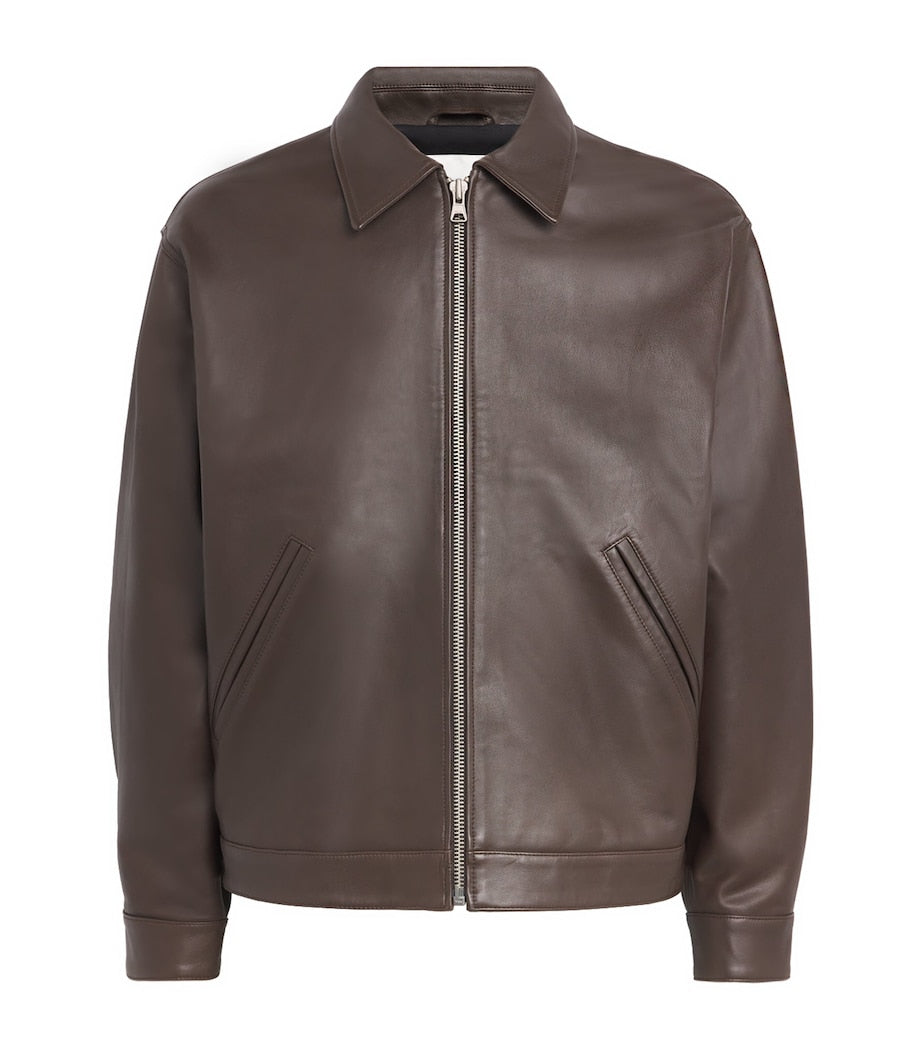 NN07 Brown Leather Jacket
