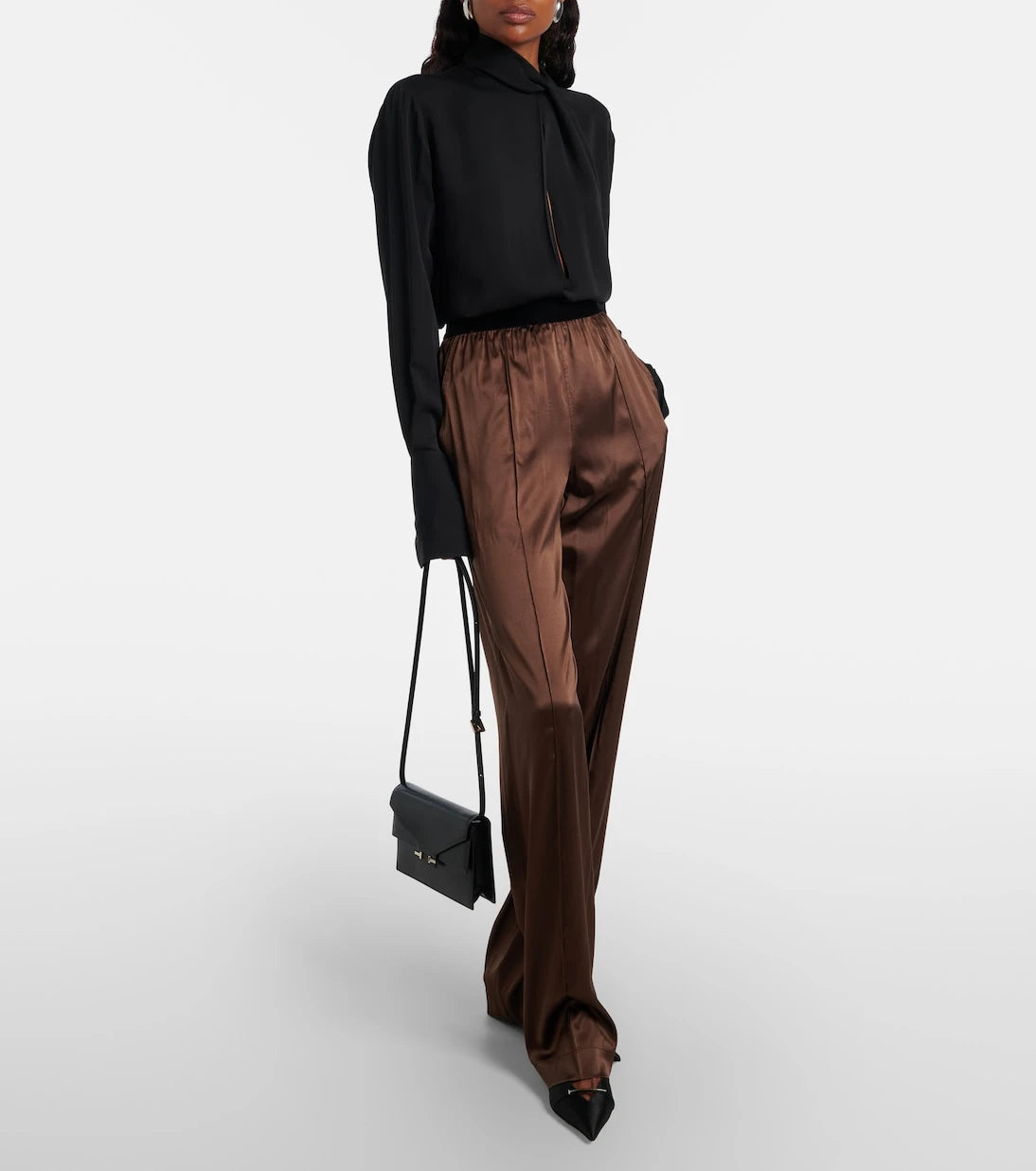 Tom Ford - T Mini leather crossbody bag
