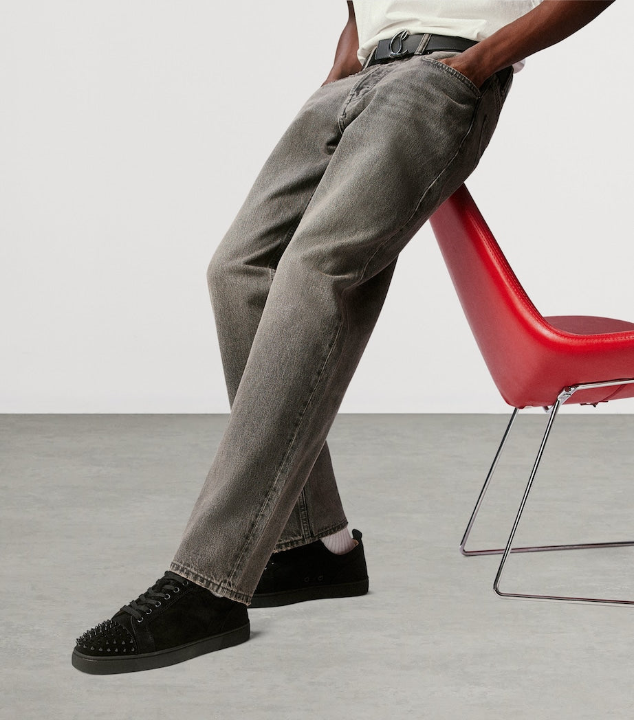 Louis Junior Spikes Leather Sneakers