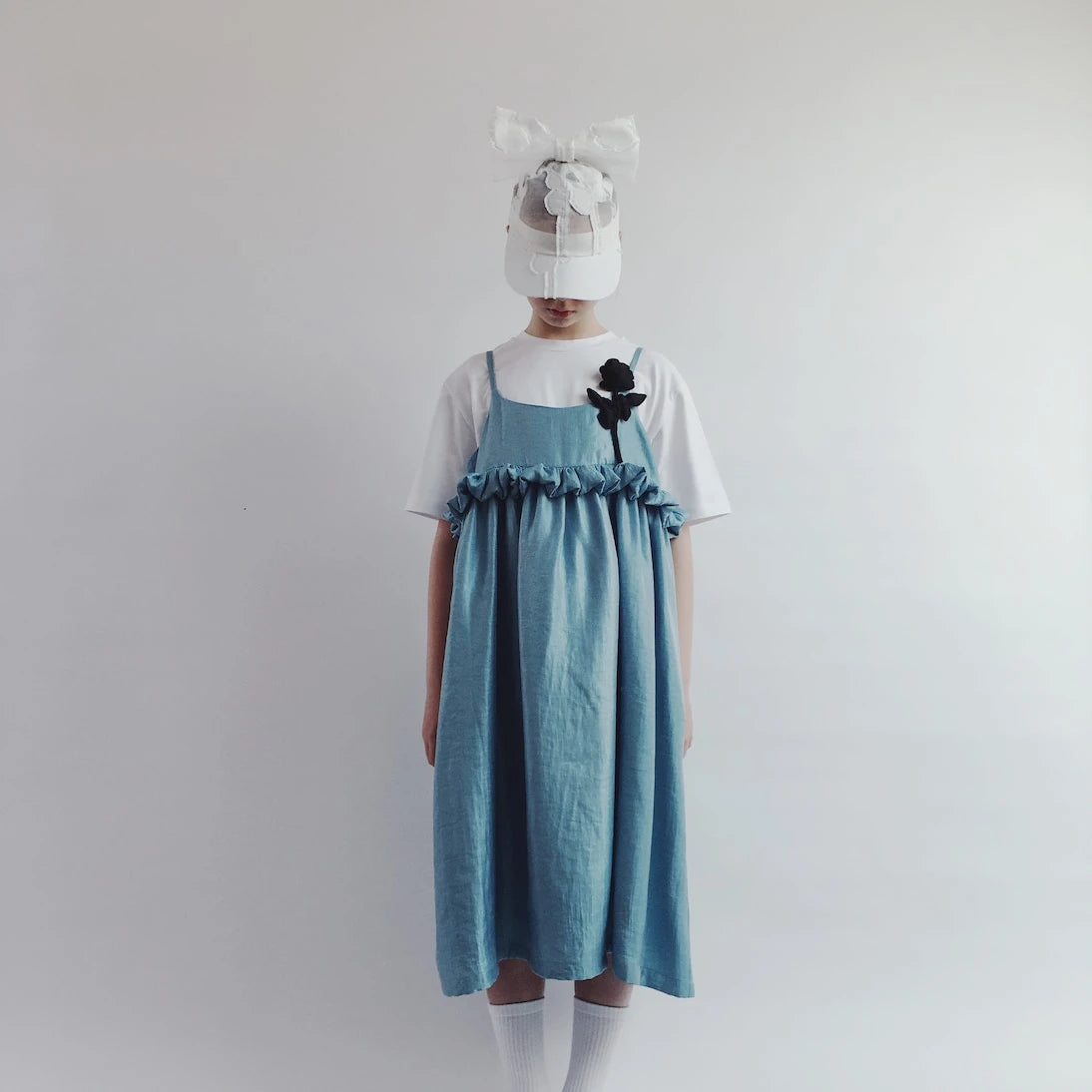 Caroline Bosmans - Ruffle-trimmed lamé dress