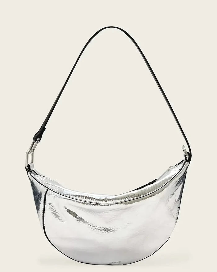 AllSaints kadın deri hobo çanta LUNA