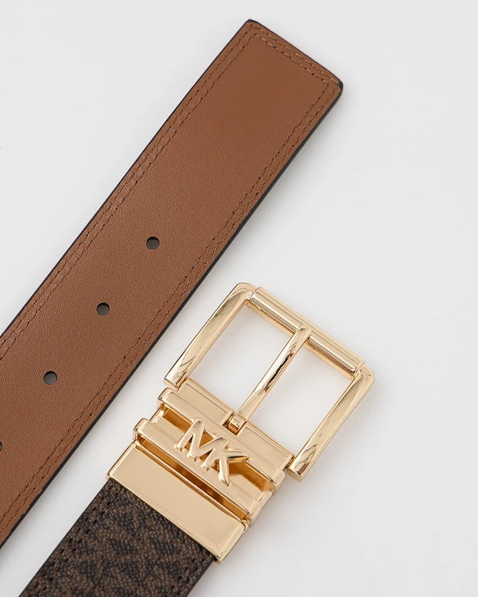 MICHAEL Michael Kors çift taraflı kadın kemeri