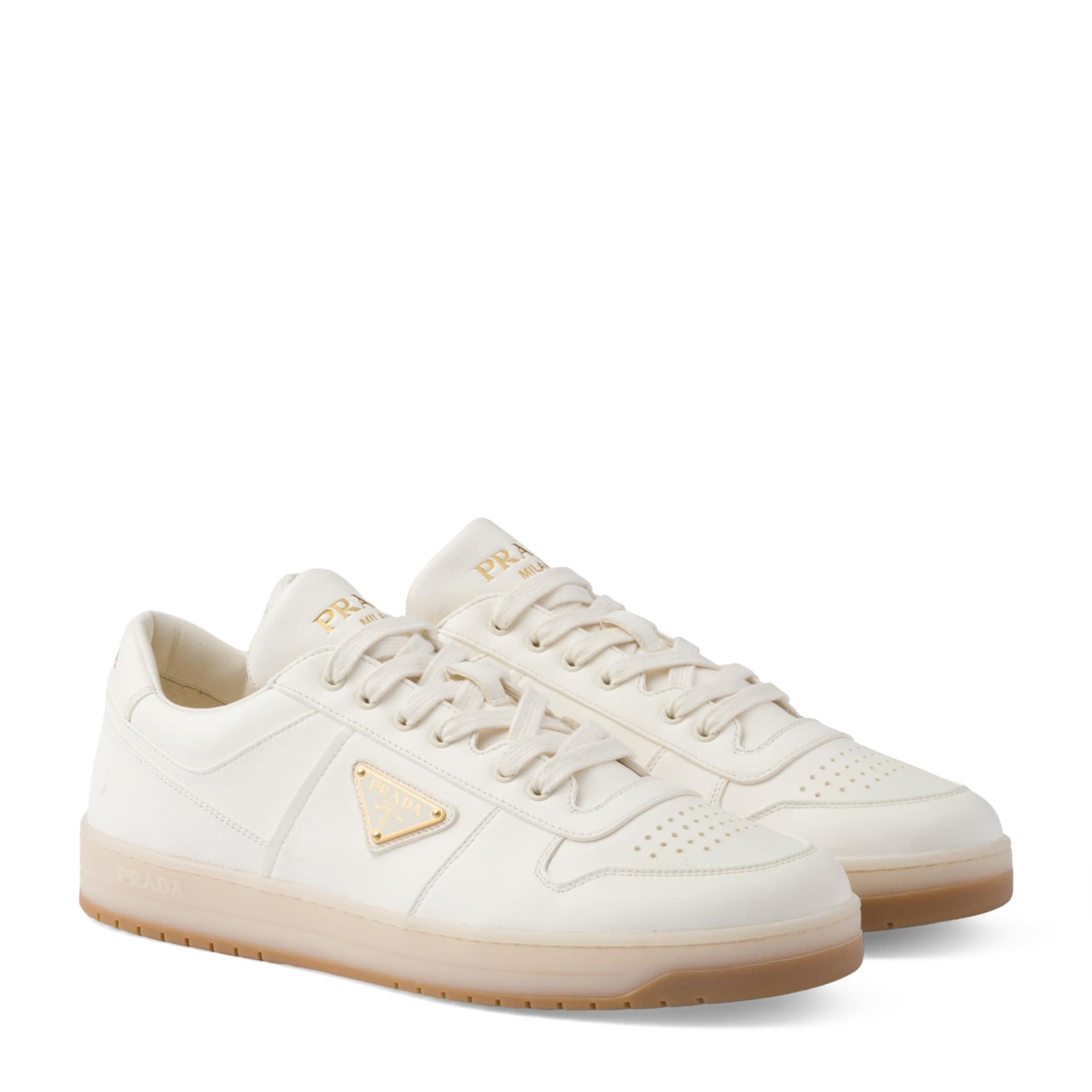 Prada Nappa Leather Downtown Sneakers