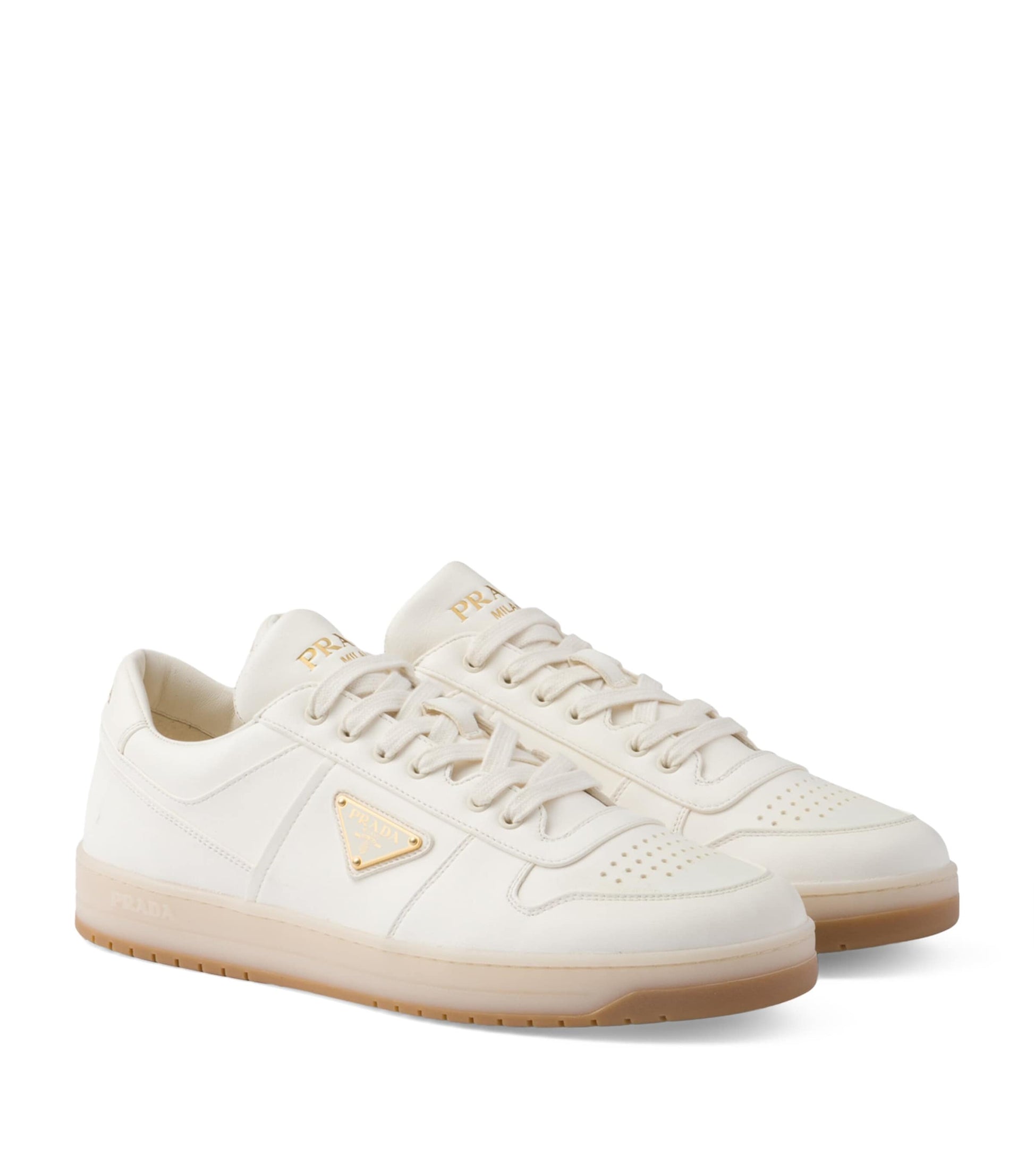 Prada Nappa Leather Downtown Sneakers