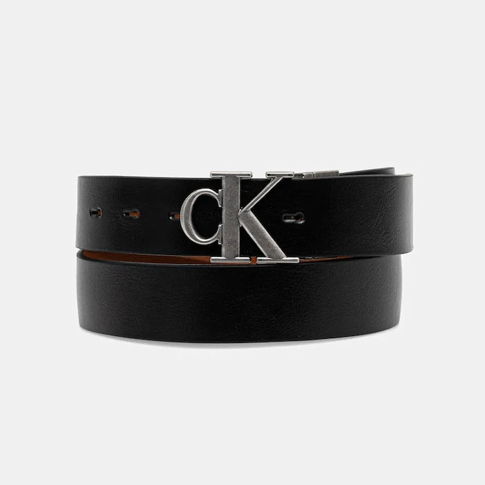 Calvin Klein двустранен колан мъжки от кожа