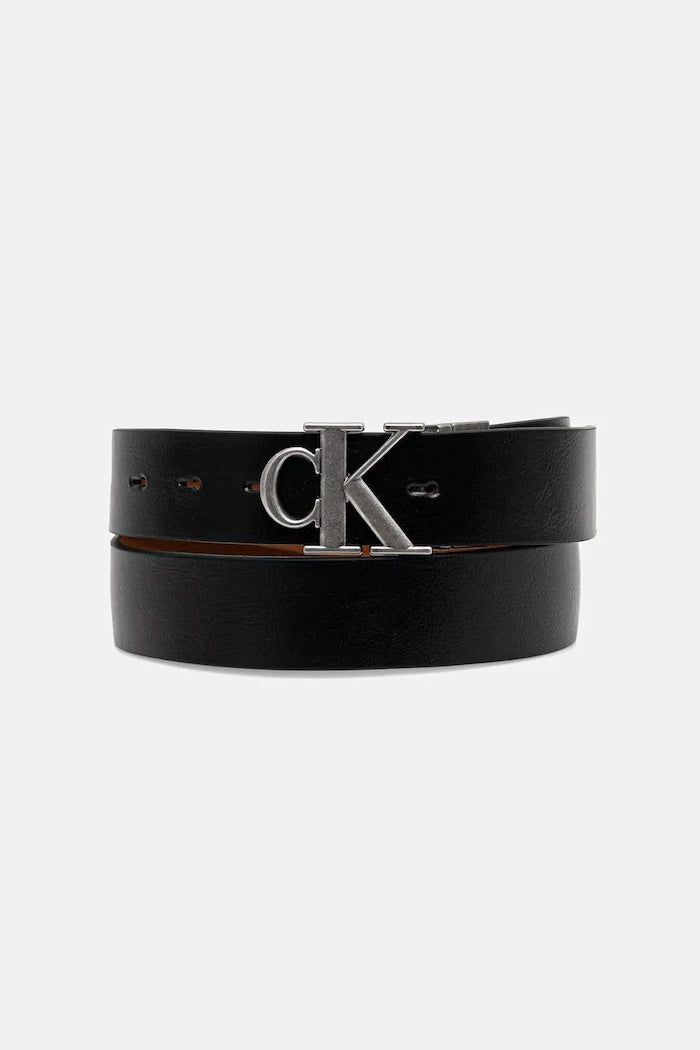 Calvin Klein двустранен колан мъжки от кожа