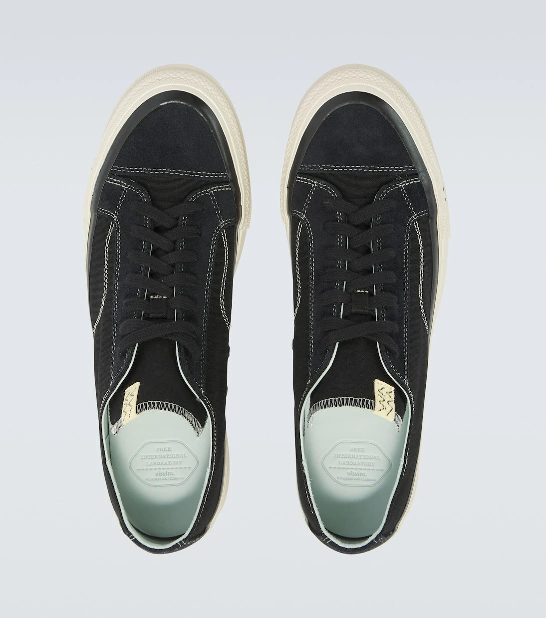 Visvim - Nolan suede-trimmed canvas sneakers