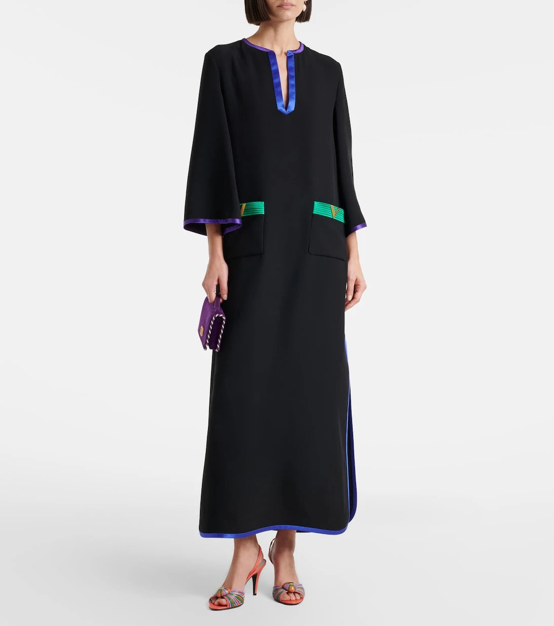 Valentino - VGold Cady Couture maxi dress