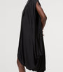LOEWE Black Draped Mini Dress