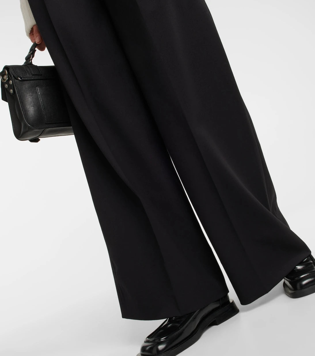 Proenza Schouler - High-rise wide-leg wool-blend pants