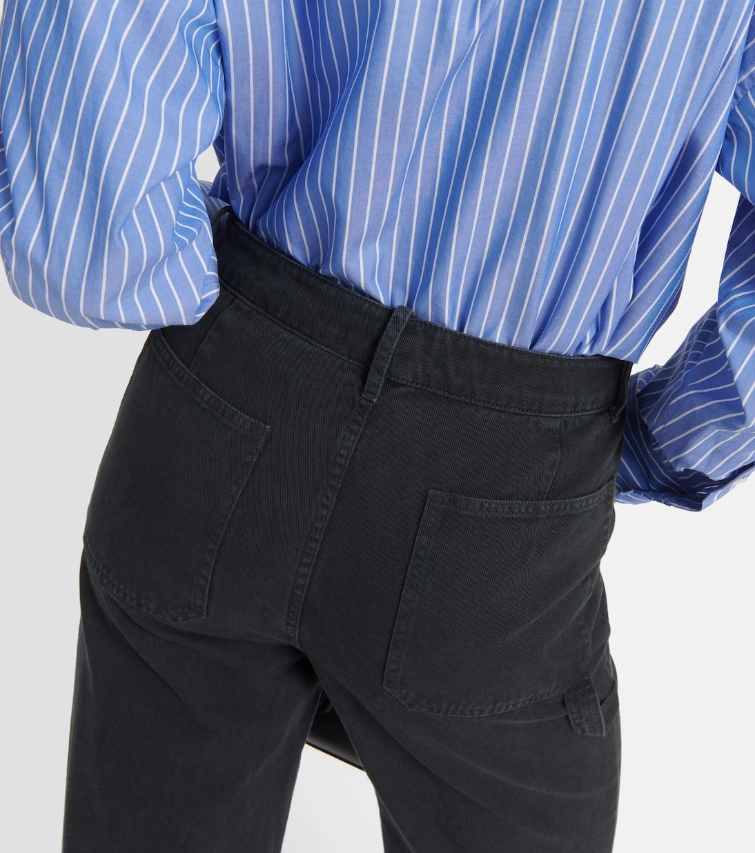 Nili Lotan - Quentin twill wide-leg pants