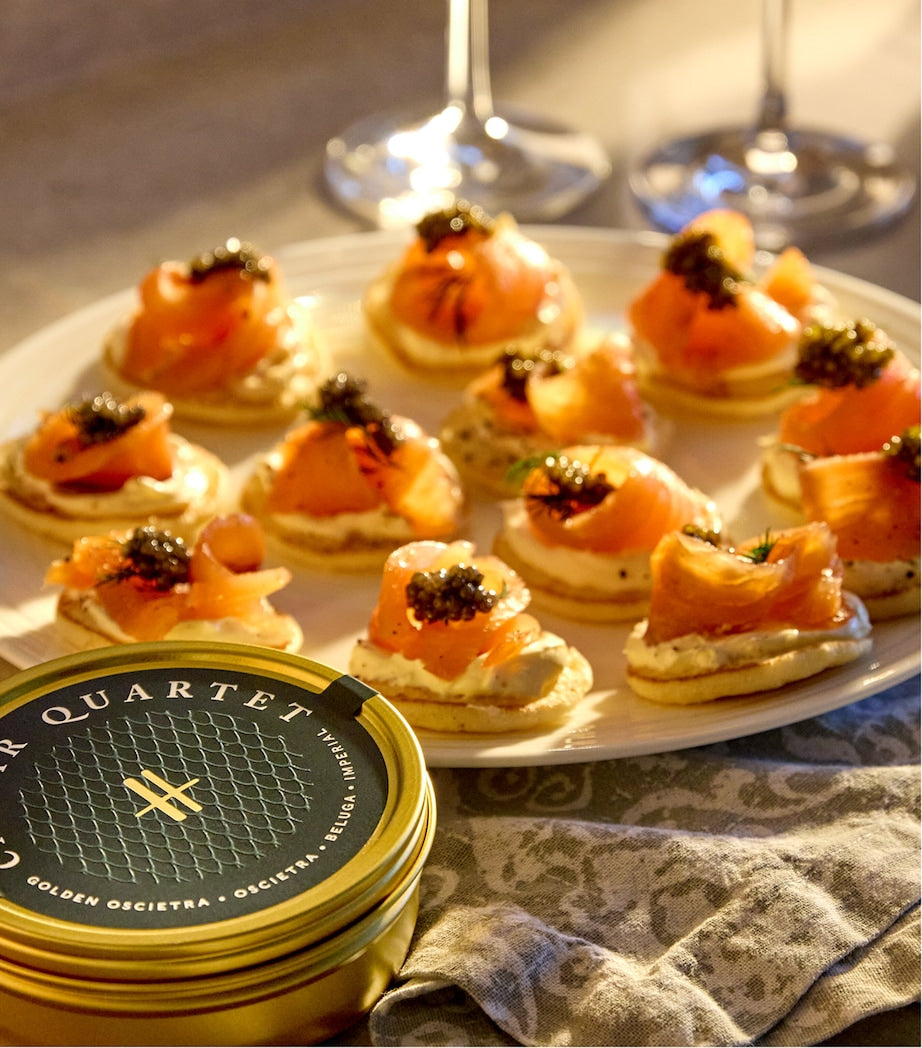 Caviar Tasting Quartet (120g)