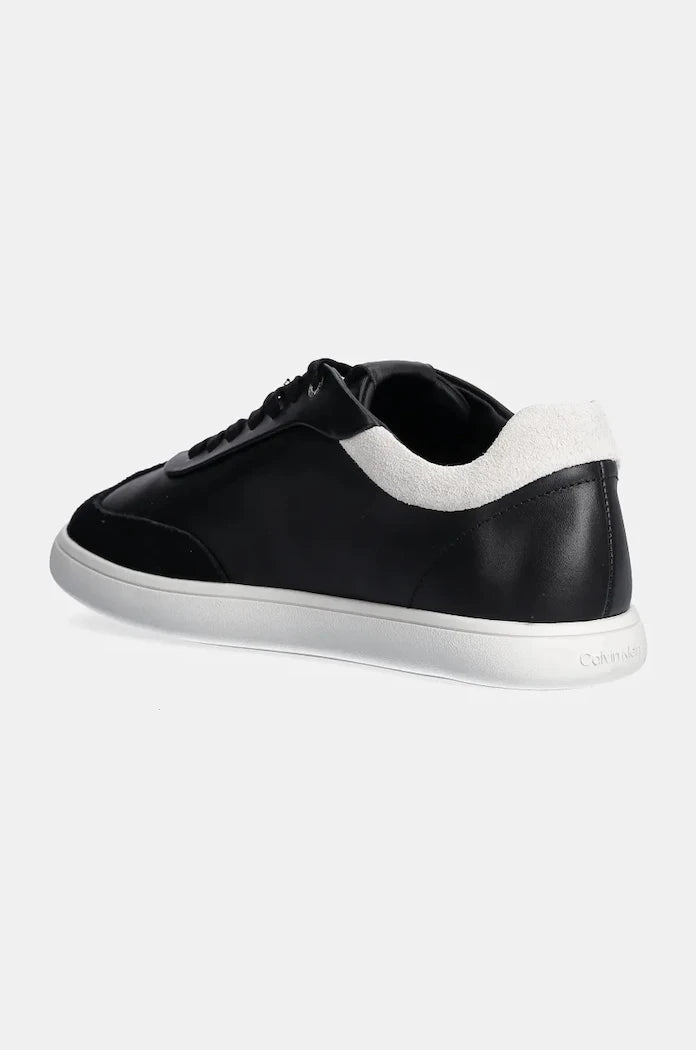 Кожени маратонки Calvin Klein LP CUPSOLE LACE UP LTH MIX