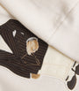 Ralph Lauren Purple Label Ivory Cotton-Cashmere Polo Bear Hoodie