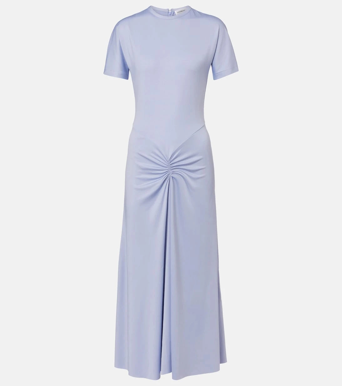 Victoria Beckham - Gathered jersey midi dress