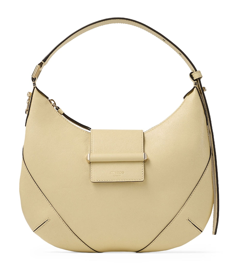 Small Bar Leather Shoulder Bag