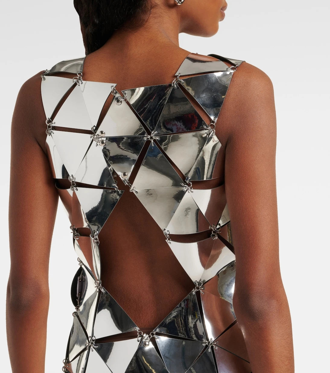 Rabanne - Assembly cutout minidress