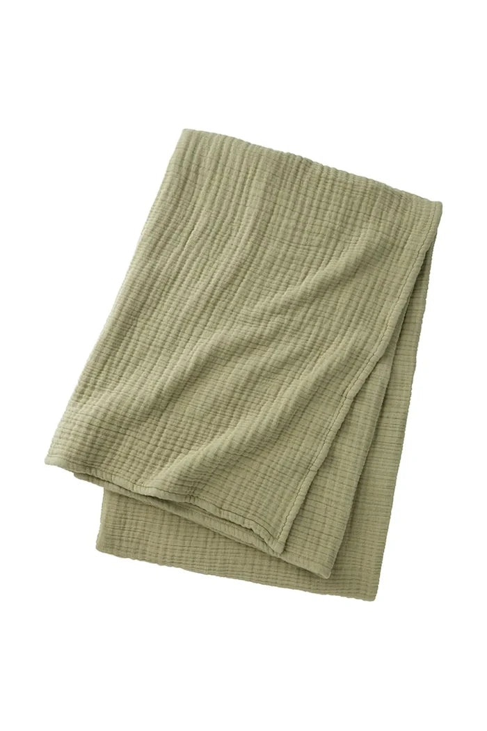 BOSS LOWEN Khaki 130 x 170 cm Pamuklu Örtü