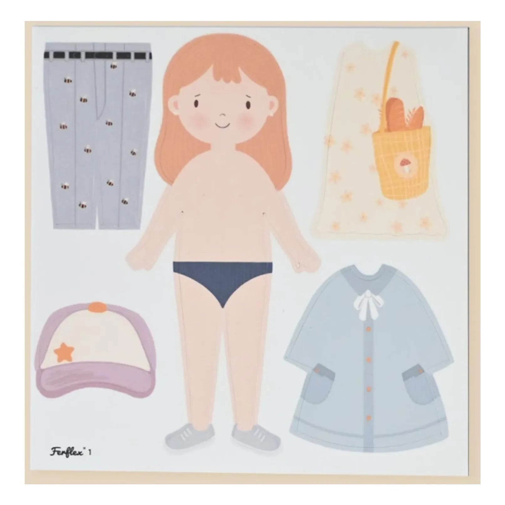 Ferflex - Magnetic game Silhouettes to dress