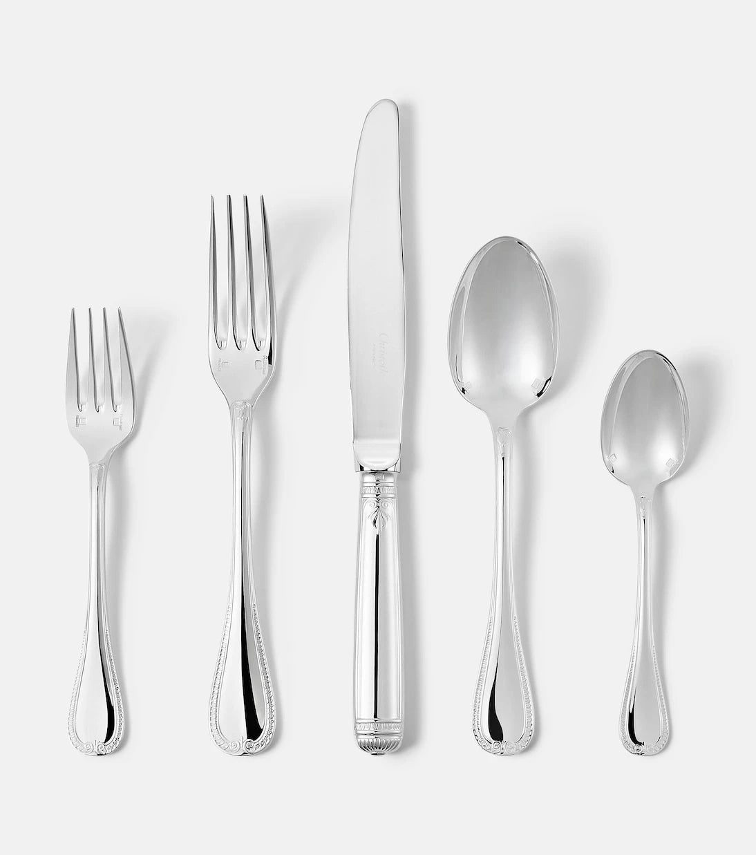 Christofle - Malmaison 5-piece silver-plated cutlery set