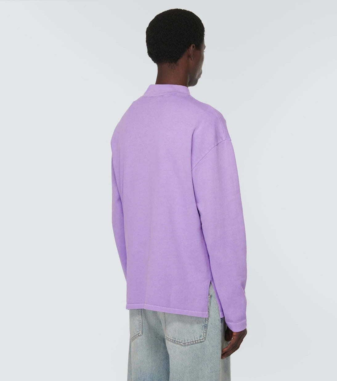 ERL - Appliqué cotton jersey sweatshirt