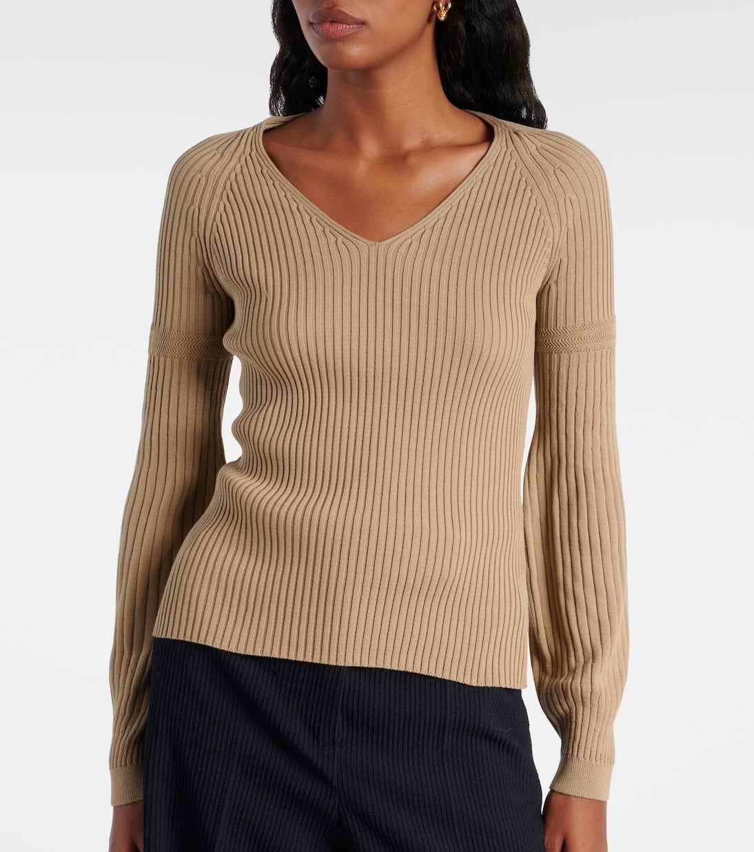 Max Mara - Gioiosa ribbed-knit cotton sweater