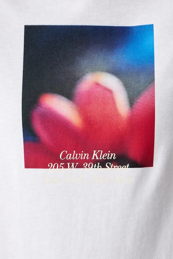 Calvin Klein Jeans kadın pamuklu tişört