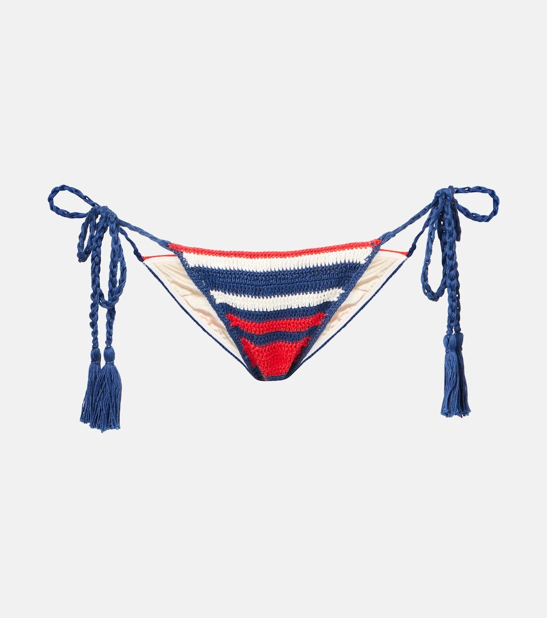 Anna Kosturova - Gabrielle crochet cotton bikini bottoms