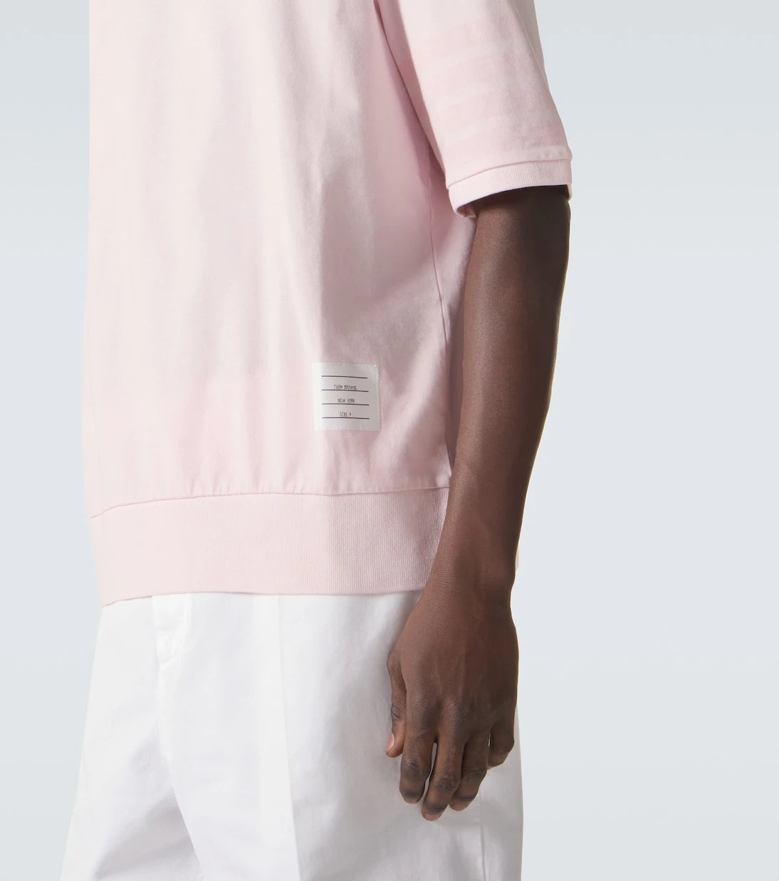 Thom Browne - 4-Bar cotton jersey T-shirt