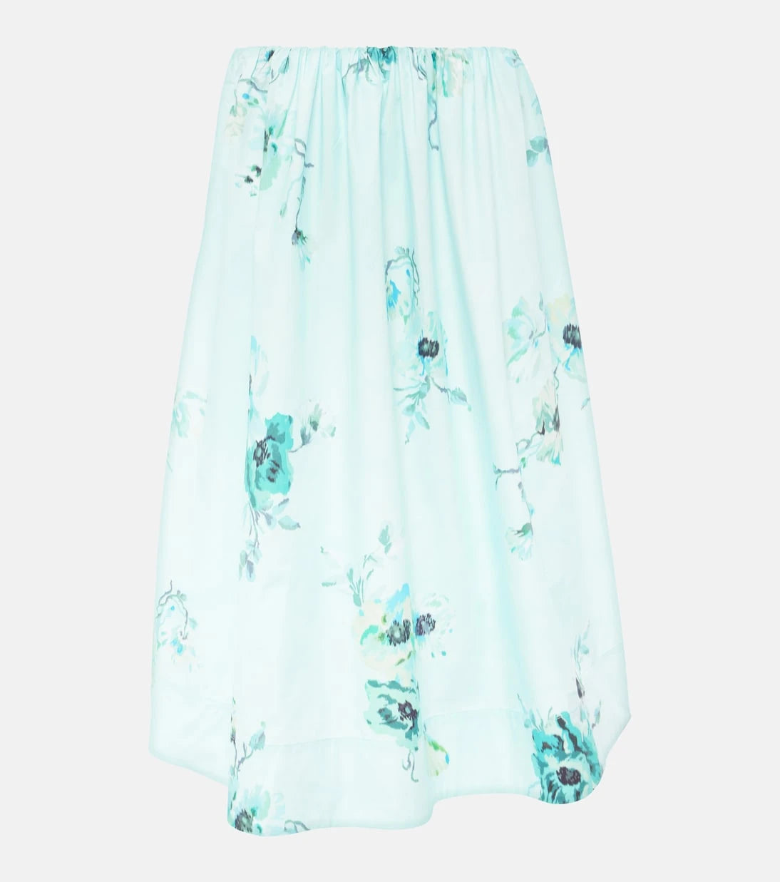Zimmermann - Lightburst floral cotton midi skirt
