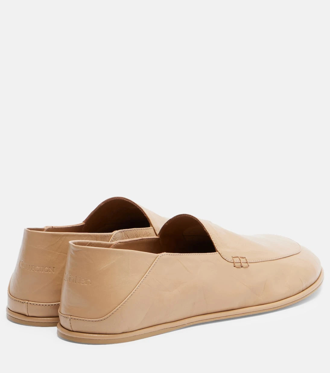 Calvin Klein Collection - Vela leather loafers