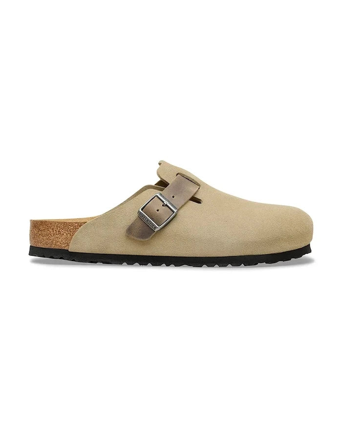 Birkenstock erkek süet terlik Boston