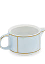 GINORI 1735 Porcelain Colonna Diva Celeste Milk Jug (300ml)