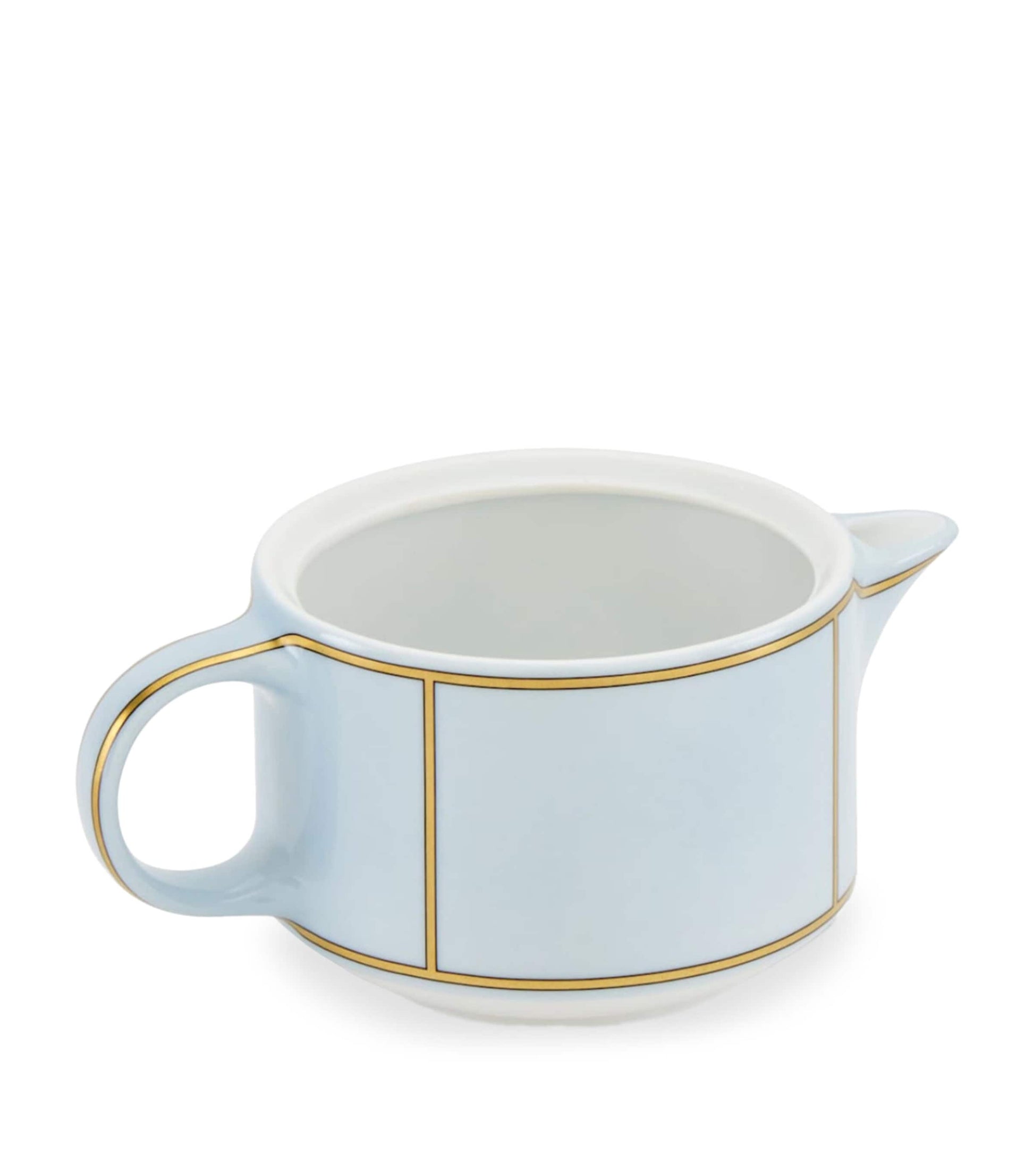 GINORI 1735 Porcelain Colonna Diva Celeste Milk Jug (300ml)