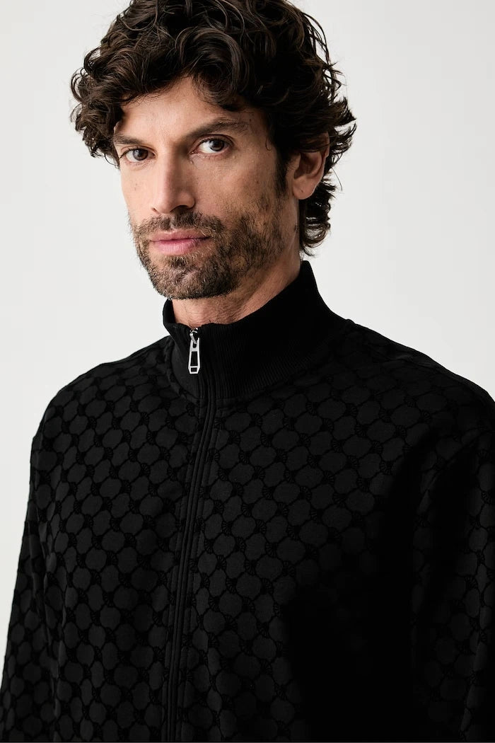 Joop! erkek pamuklu fermuarlı sweatshirt
