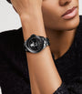 CHANEL Ceramic, Steel and Diamond Mademoiselle J12 Blush Calibre 12.1 Watch 38mm