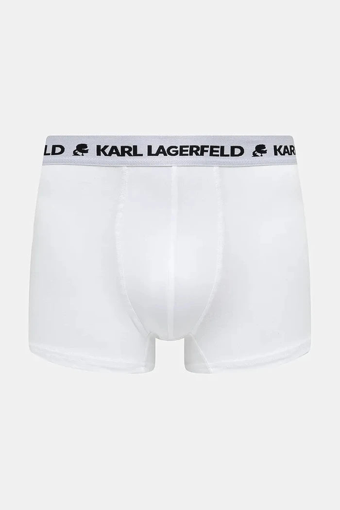 Karl Lagerfeld pamuklu elastan erkek boxer 3'lü