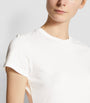 Vince White Pima Cotton Essential T-Shirt