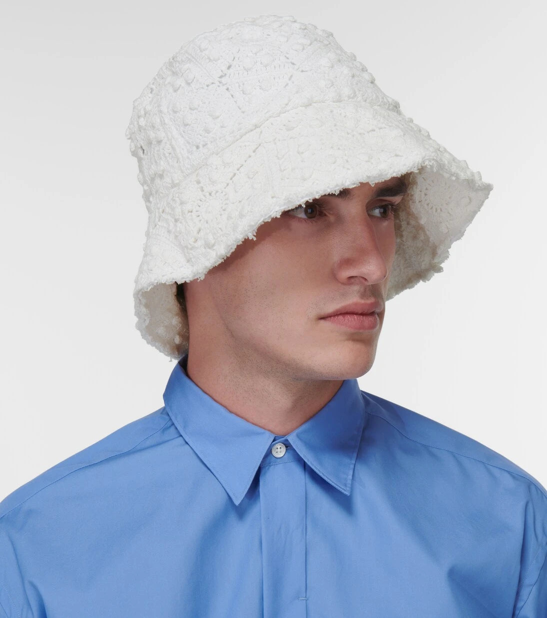 Comme des Garçons Shirt - Crochet bucket hat