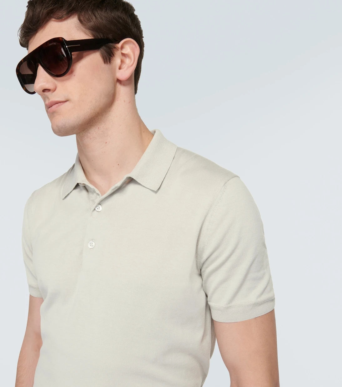 Tom Ford - Wool polo shirt