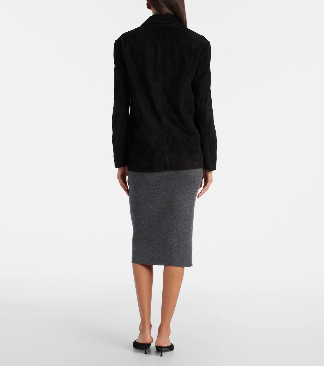 Nour Hammour - Opus suede blazer