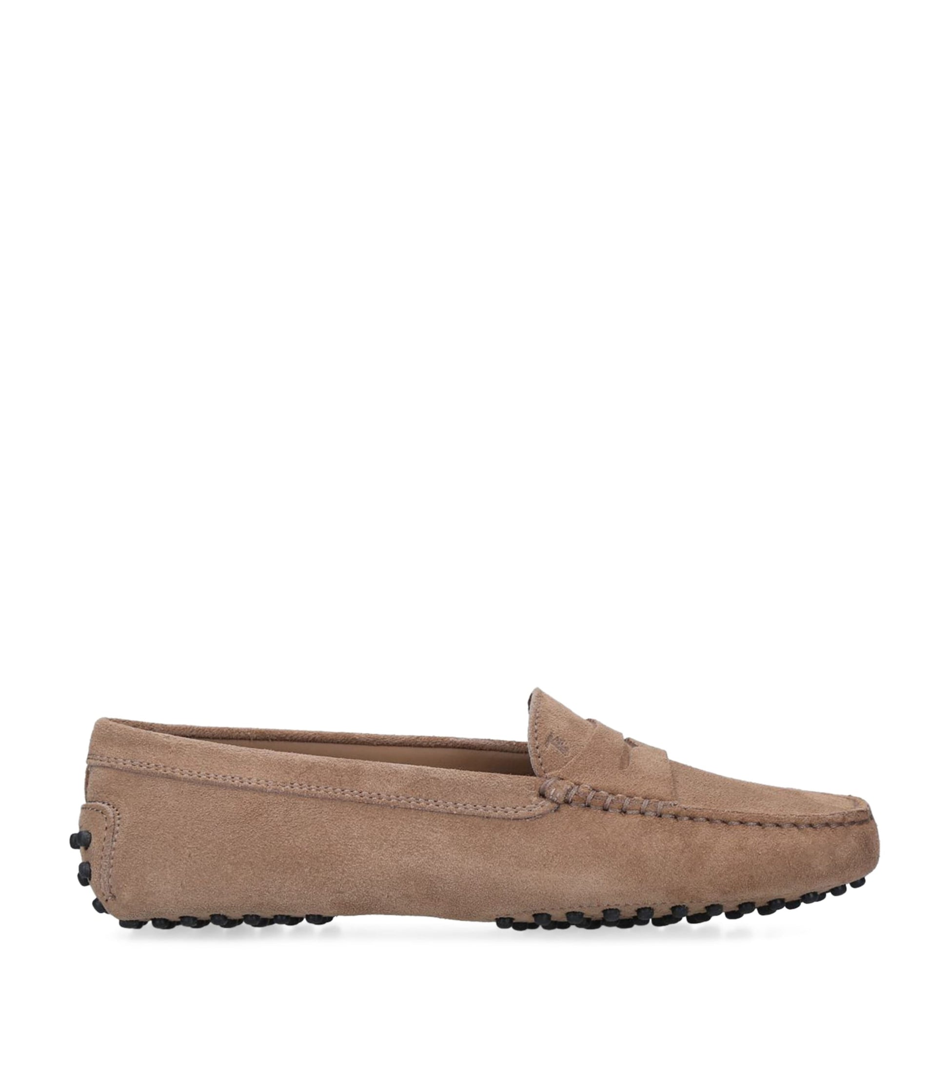 Tod's Brown Leather Mocassino Loafers