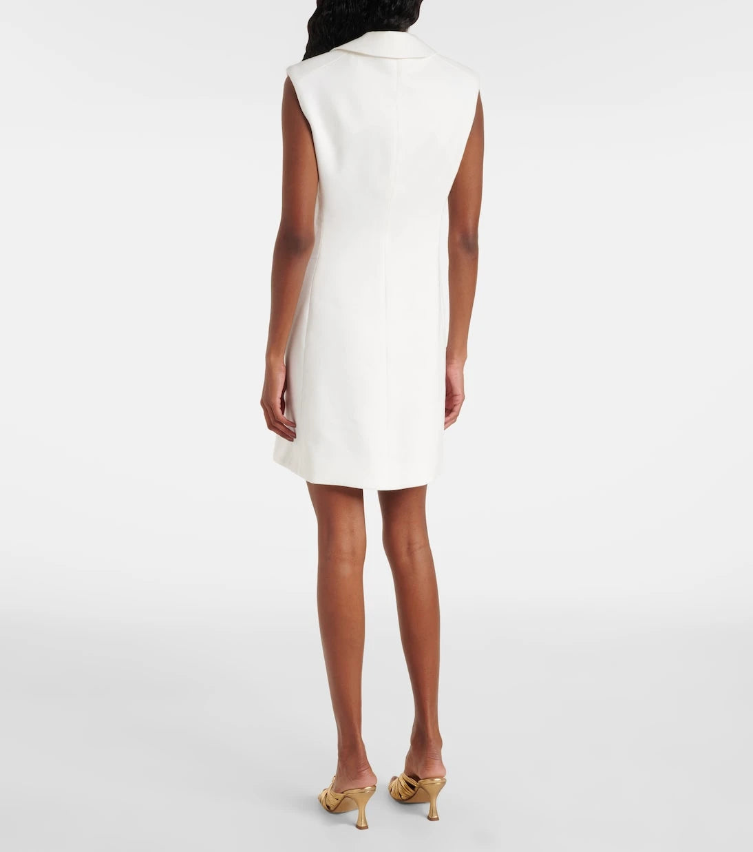 Veronica Beard - Fairfax linen-blend minidress