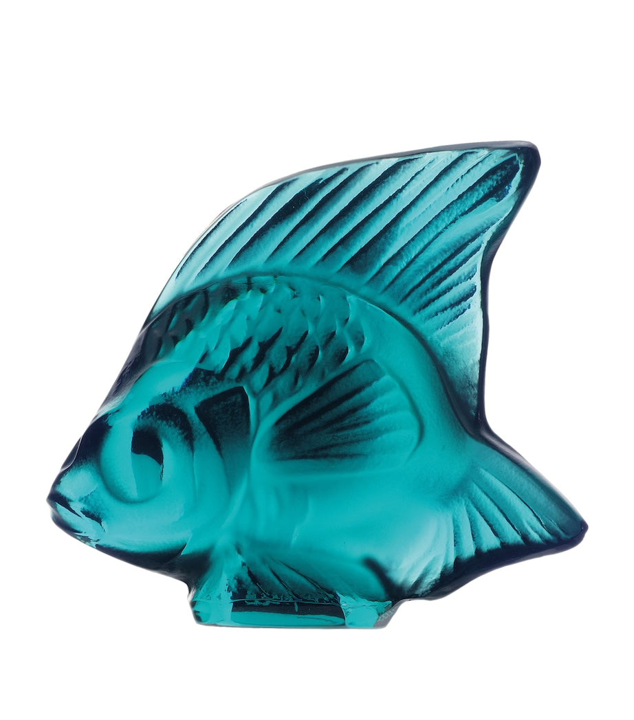 Lalique Crystal Fish Sculpture